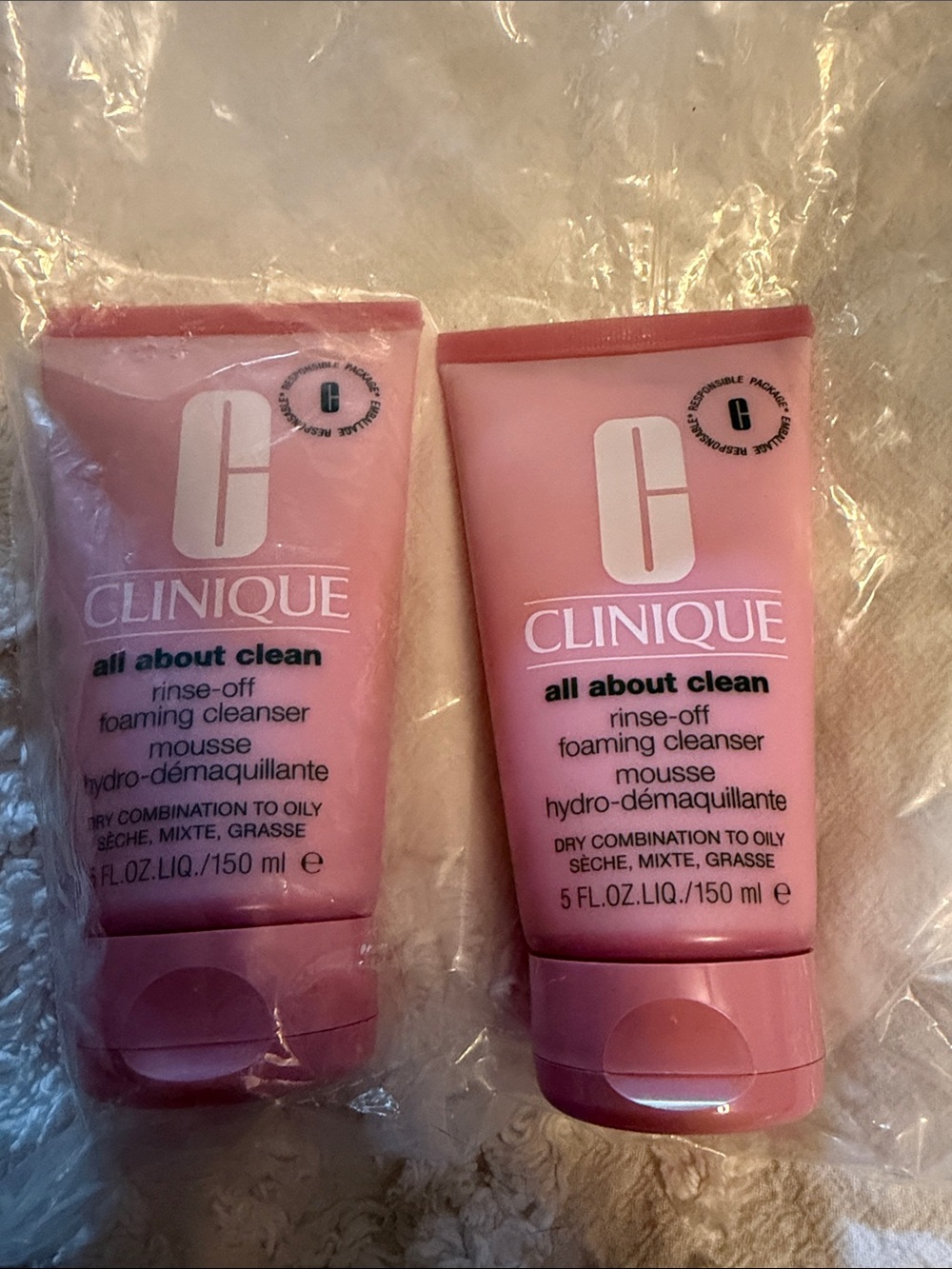 2 Clinique All About Clean Facial Cleanser